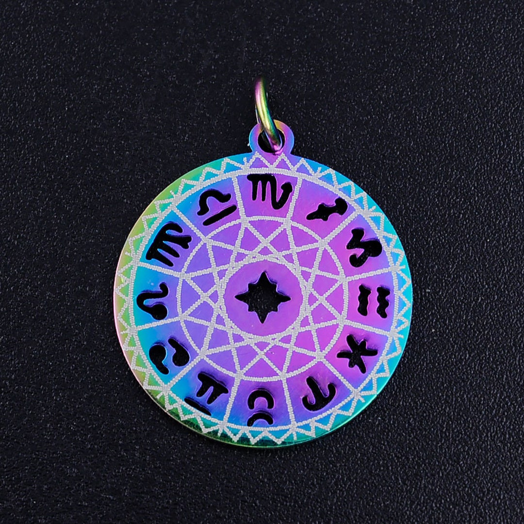 UNICRAFTALE 24pcs Mountain Charms In Acciaio Inossidabile Color