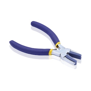 1 x Flat Nose Nylon Jaw Pliers (Nylon Jaw Can be Replaced)