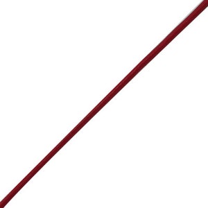 Rood leren koord, 2 mm diameter, 3 meter afbeelding 2