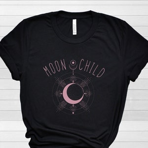 Moon Child Shirt Spiritual Gift Astrology Shirt Gift for - Etsy