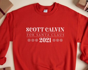 santa clause sweater