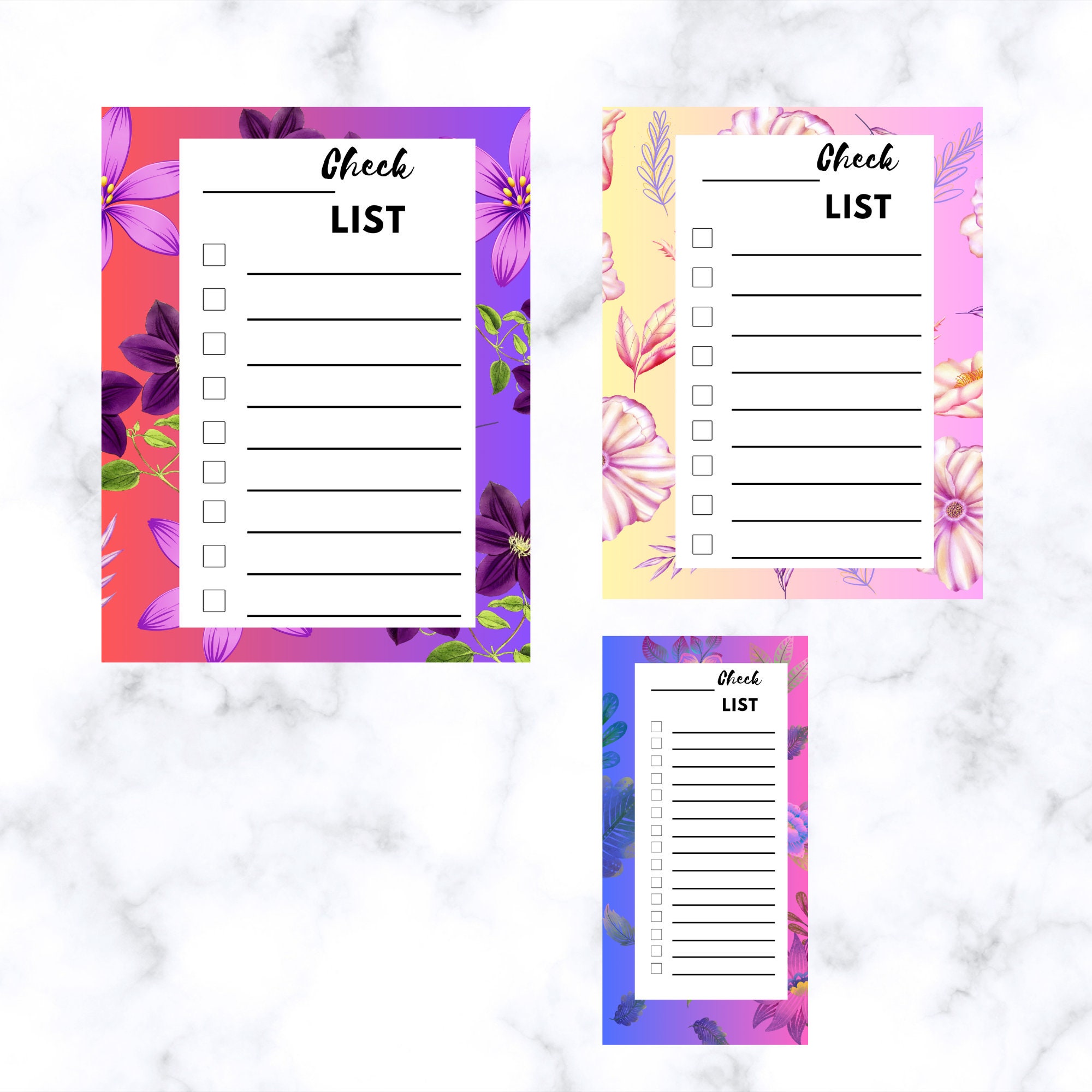 To Do List, Blank Checklist Printable Shopping List, Task Organization ...