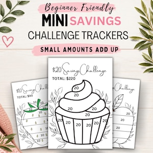 Low Income Savings Challenge Printable, Budget Binder Insert, Sinking Fund Tracker, Savings Goal PDF, A4 A5 Letter