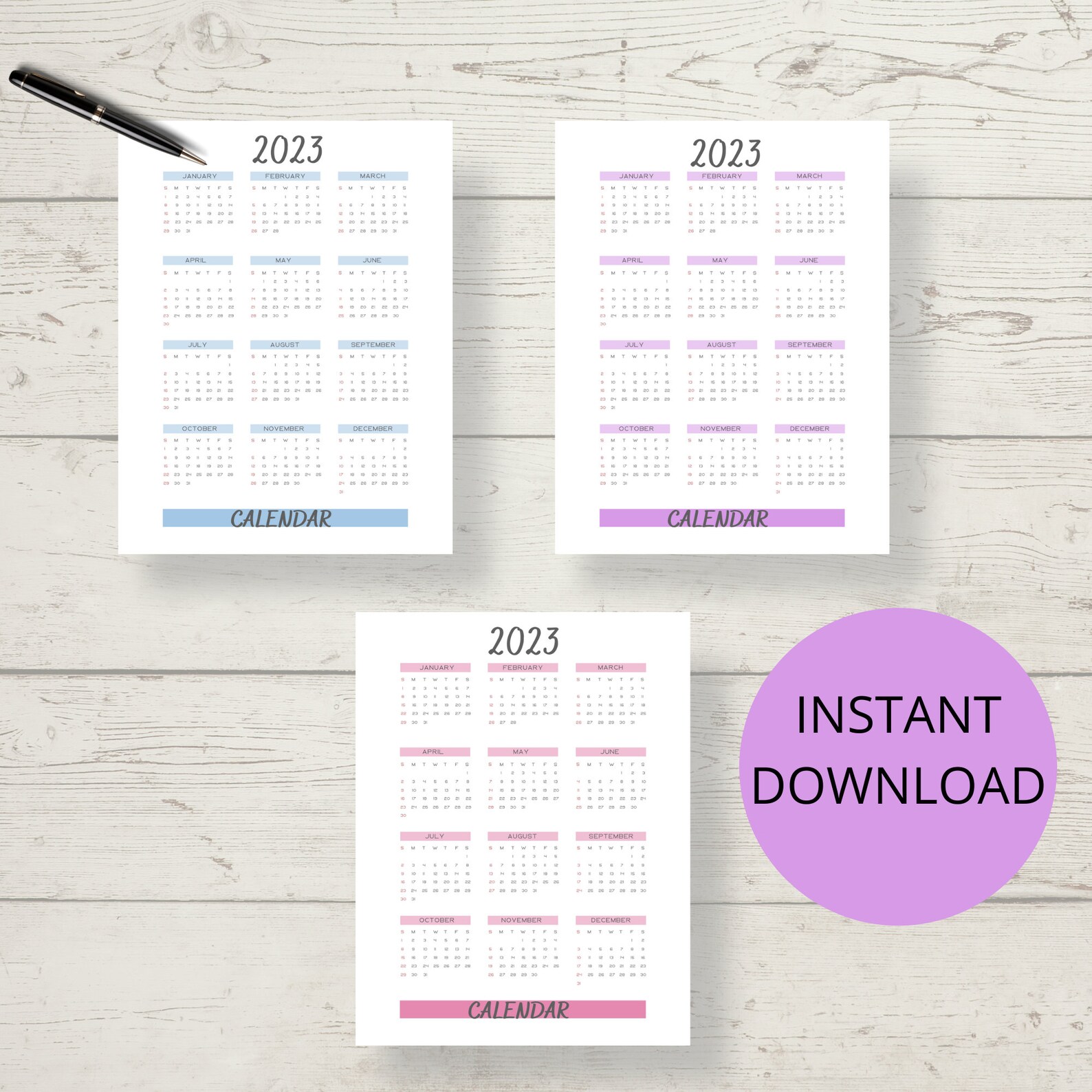 printable-2023-calendar-desk-calendar-wall-calendar-etsy-australia