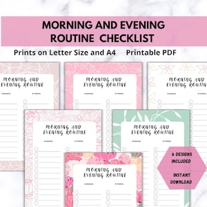 Checklist Template Printable, Daily Checklist page, To Do List Template, Brain Dump Page, Task Planner, Productivity Planner Page