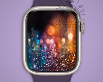 Glitter Sparkle Apple Watch Face High Resolution, Fits other watches
