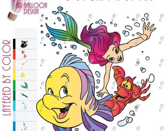 Free Free 346 Little Mermaid Svg Etsy SVG PNG EPS DXF File