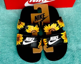sunflower sandals nike
