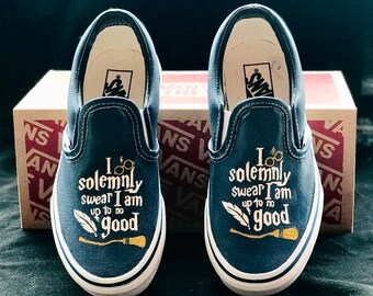 icon lady hand painted footwear