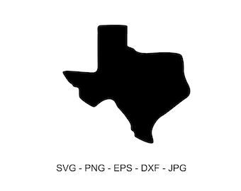 Texas SVG, State of Texas SVG, Texas Design SVG, Texas Clipart, Texas Silhouette, Cut File Cricut