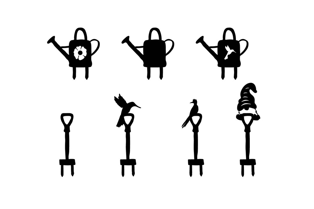 Sign Stake Svg Garden Decor SVG Bundle, Yard Stake Laser Cut Files, Outdoor Sign ...