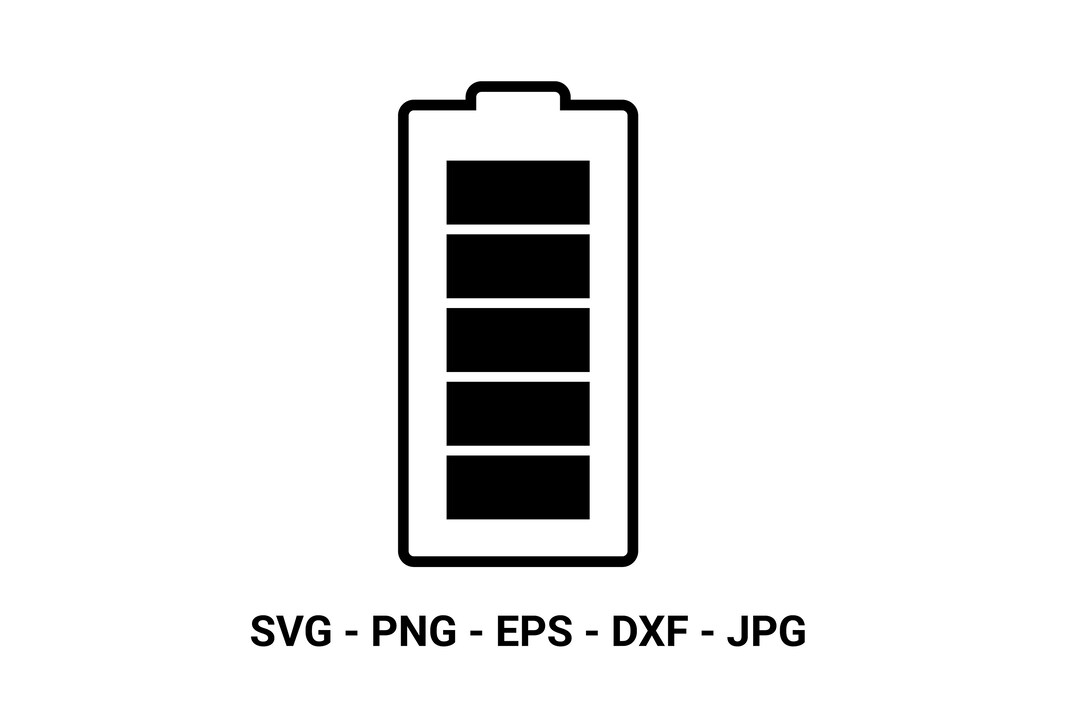 Battery Svg, Full Level Battery, Energy, Cutting Files for Cricut ...