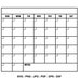 Monthly Calendar SVG, Printable Wall Calendar, Planner SVG, Blank ...