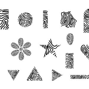 Topo Print SVG Bundle | Map Texture PNG | Topographic Pattern Clipart | Nail Art | Cut Files for Cricut | Laser Cutting | Digital Download