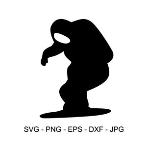 Astronaut SVG: Space Cosmonaut Clip Art (Digital Download)