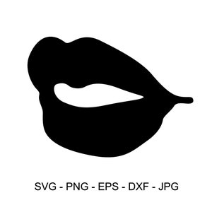 Lippen svg, kus svg, Amerikaanse lippen svg, kusontwerp, Cricut-bestand, Clipart, Graveerbaar ontwerp, Digitale download