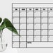 Monthly Calendar SVG, Printable Wall Calendar, Planner SVG, Planner SVG ...