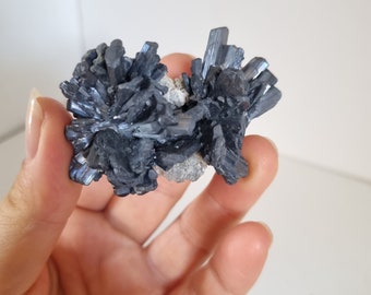 Absolute perfection - Stibnite antimonite, Bajuz, Herja mine, Romania