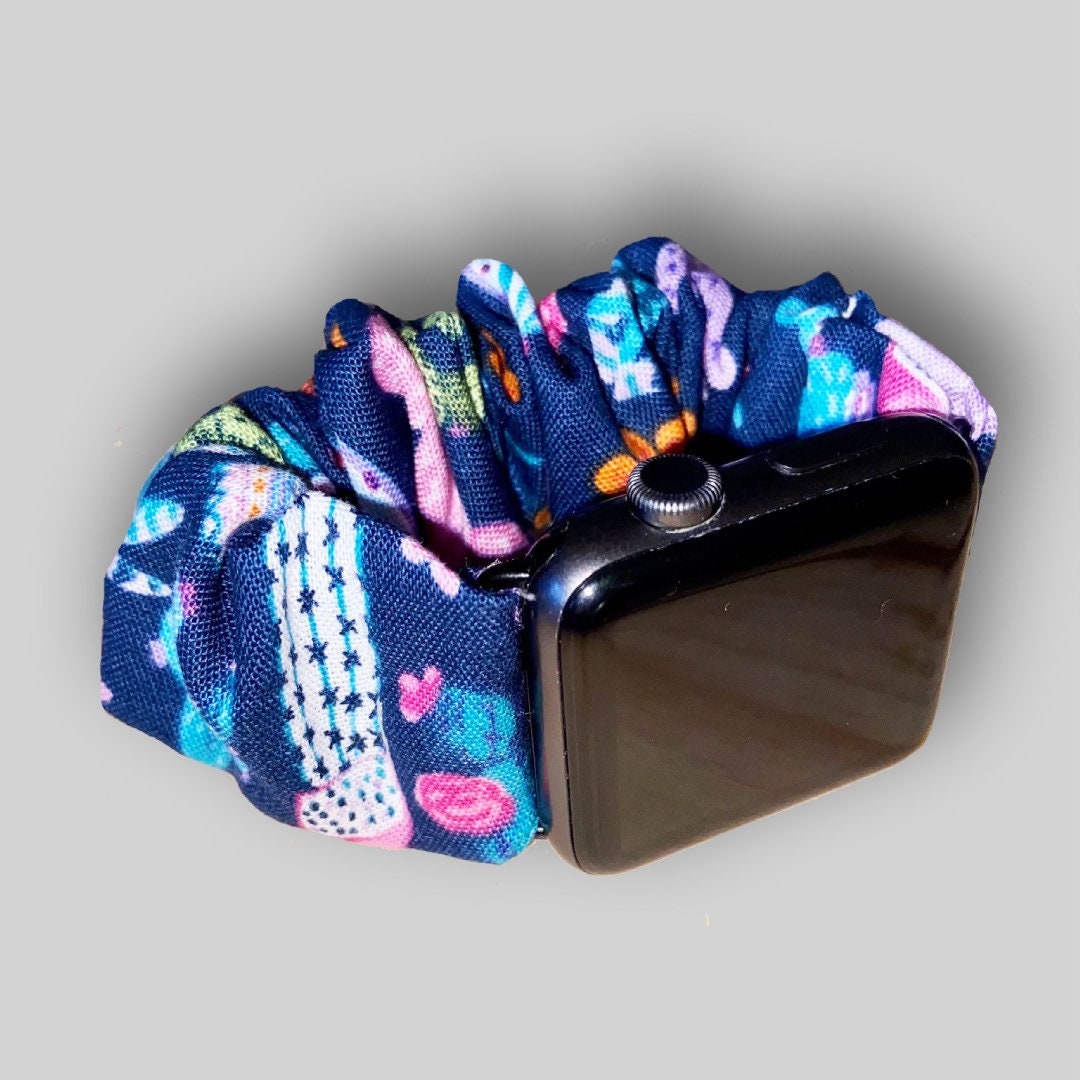 Cactus Apple Watch Scrunchie Band Bracelet Fitbit Succulent Etsy France