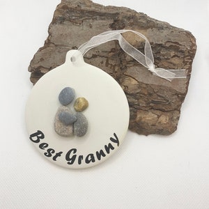 Slate pebble art - pebble art - Granny - Grandma - gift for grandma - gift for granny- gift for her