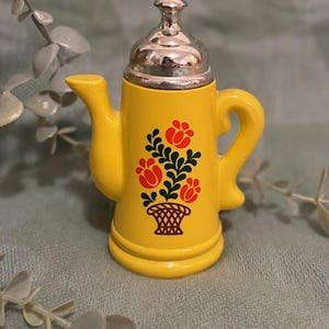 1970s Avon Coffee Pot Perfume Bottle