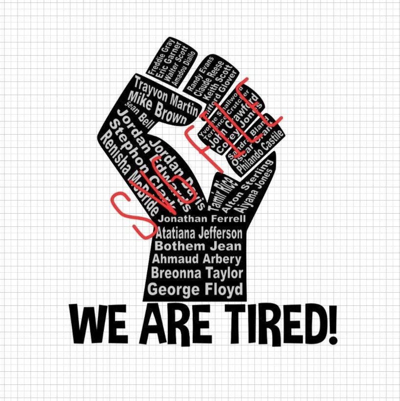 READ DESCRIPTION Fist with names we are tired Etsy