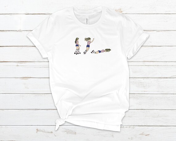 Roller Skating Fail Roller Skate Tee 