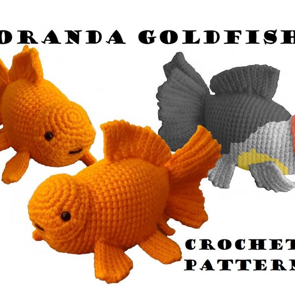 Oranda Goldfish Crochet Pattern PDF