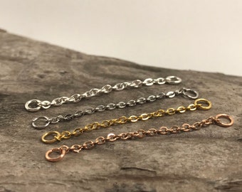 SPECIAL!!! - BOGO - Nose Chain for Nose Studs - Buy1+Get1 - Nose Piecing - Nose Ring - Stainless Surgical Steel - Gold Rose Gold Silver