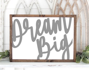 Dream Big Svg File Etsy