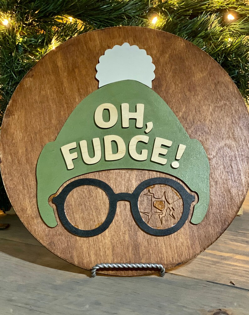 Oh Fudge Christmas Story SVG Funny Christmas SVG farmhouse  Etsy