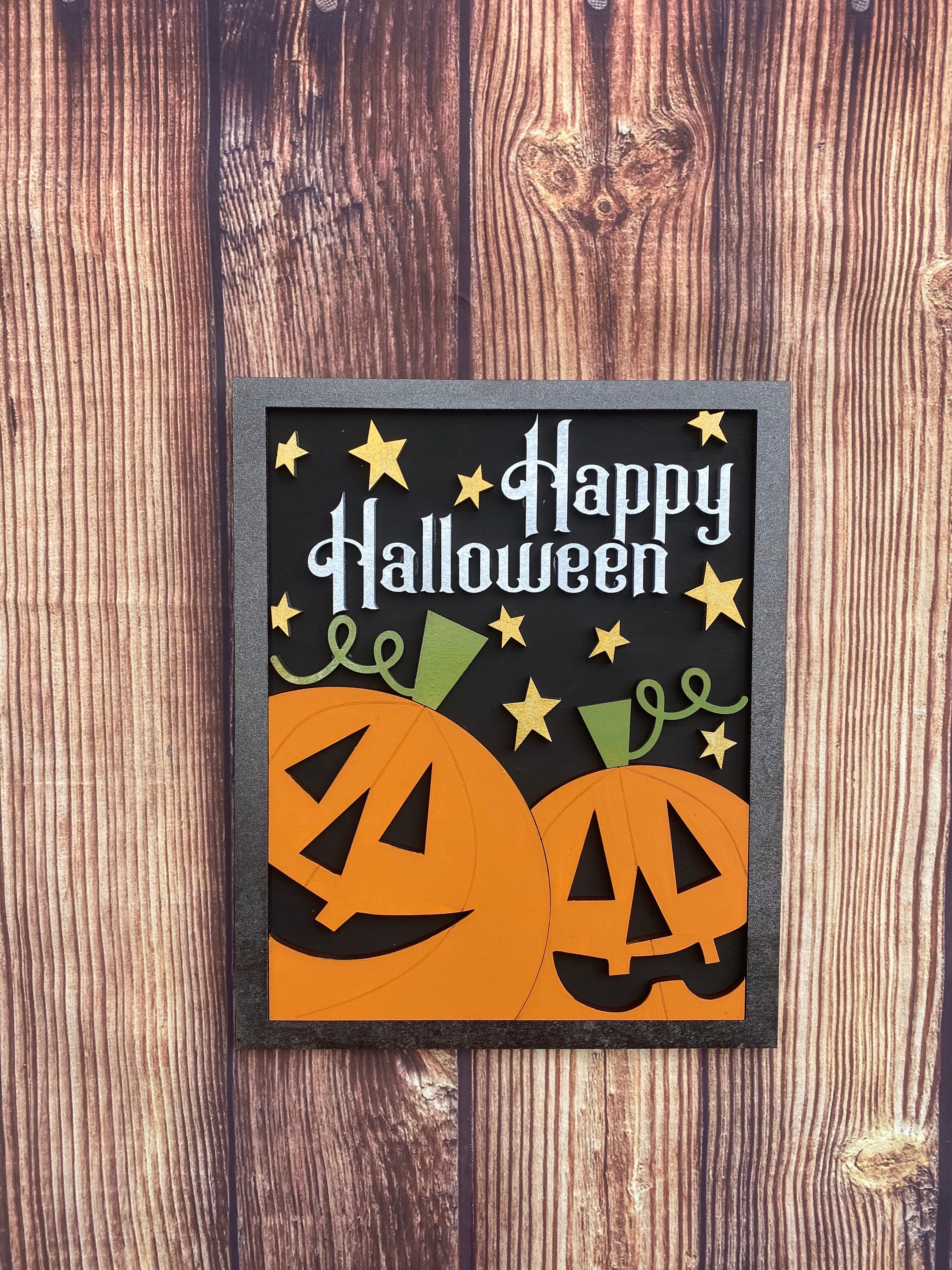 leaf l halloween アンドリューガーフィールド　サイン leaf metal halloween アンドリューガーフィールドサイン