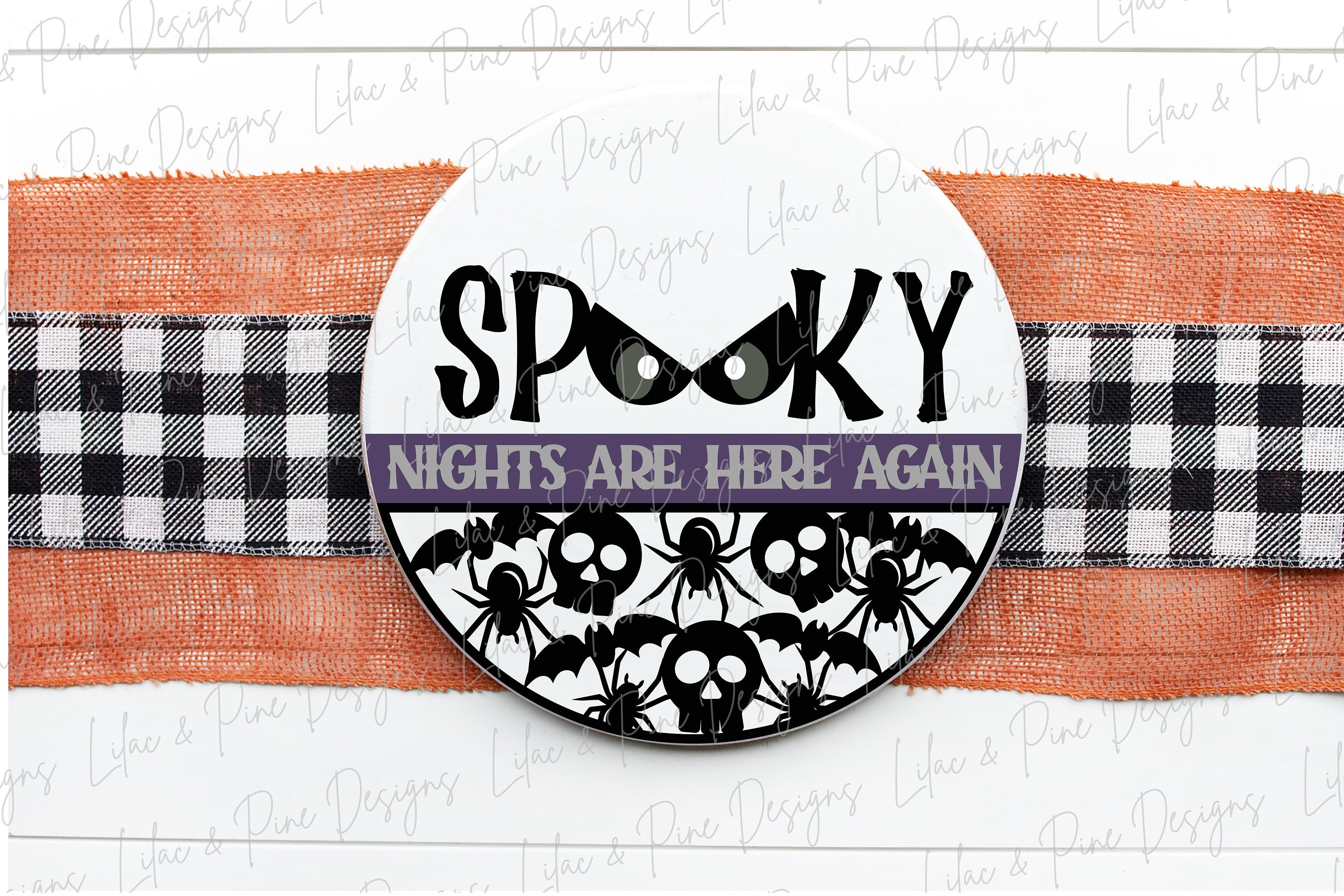 Halloween Sign SVG Halloween Door Hanger SVG Spooky Welcome - Etsy