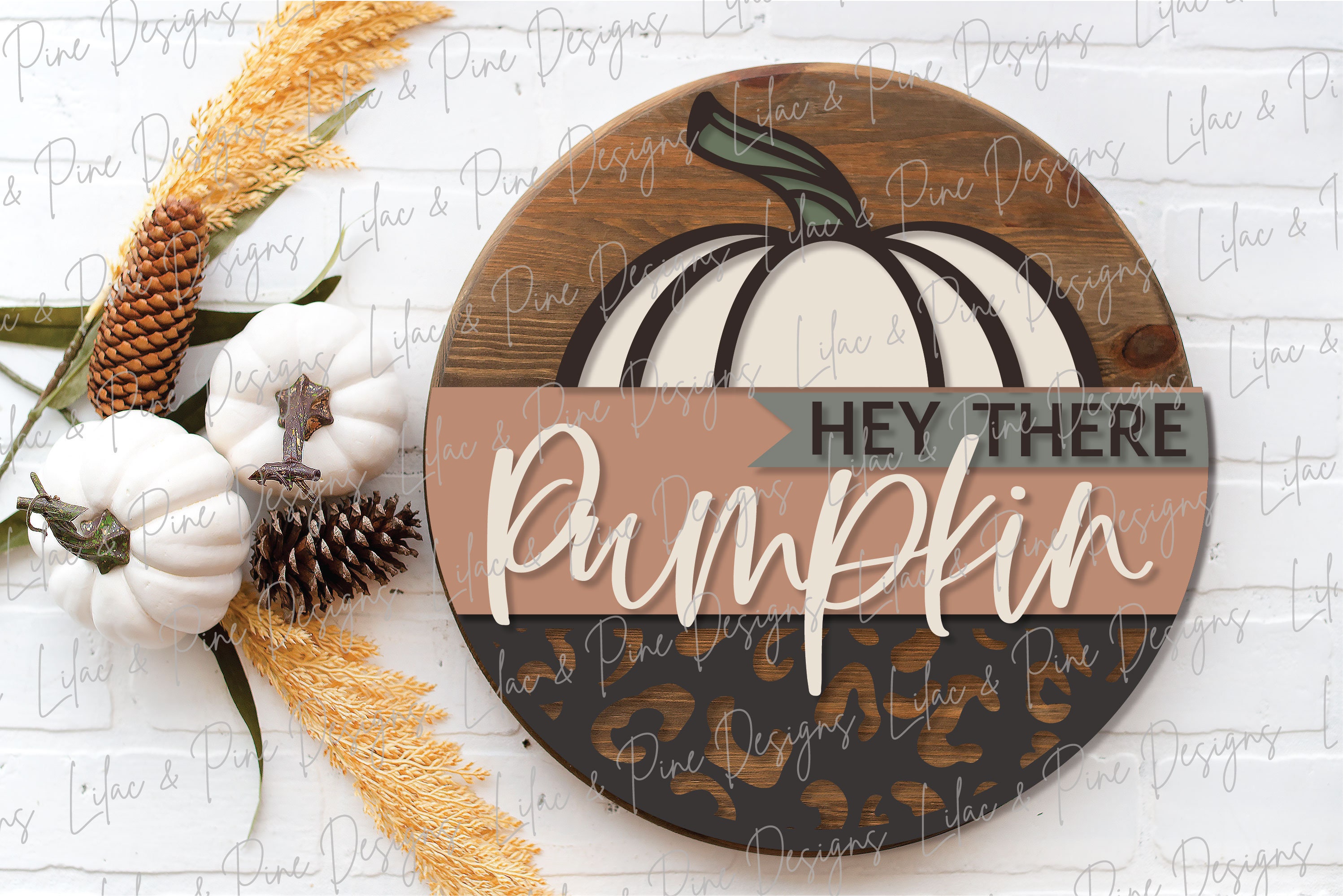 Hey There Pumpkin Sign SVG Welcome Sign SVG Fall Door Decor - Etsy