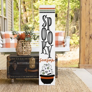 Spooky Season Sign SVG Halloween Porch Sign SVG Halloween - Etsy