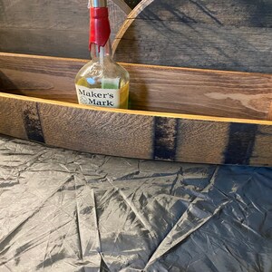 3\u2019 Mexico Bourbon Barrel wood cutout with rings