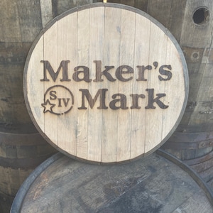 Markers Mark bourbon barrel head