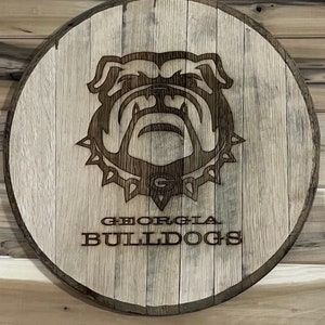 Bourbon barrel gift - Georgia Bulldogs
