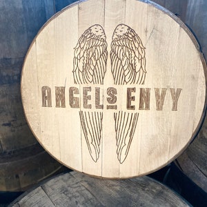 Bourbon barrel head - Angels Envy