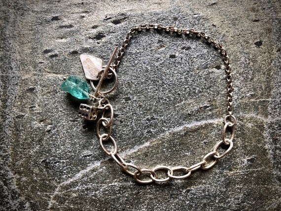 美品  Silver Sterling Chain Etsy - Bracelet Charm Dice アクセサリー