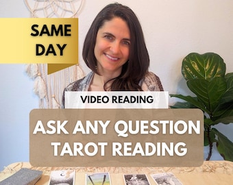 Ask Any Question Tarot Reading One Question Same Day Tarot Reading Fast 24 Hour Delivery Video Tarot Reading
