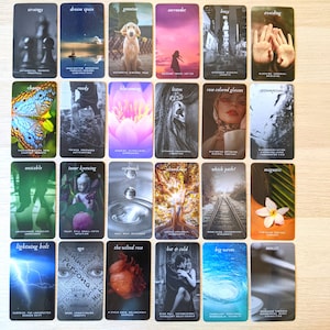 Soul Reflections Orakel Deck 78 Karte Intuitives Orakel Deck für Anfänger und Tarot-Leser