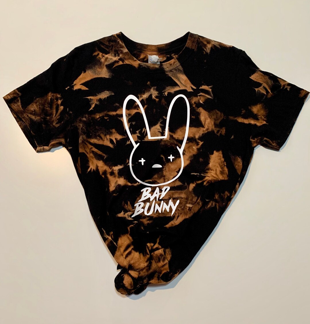 Bad Bunny Shirt Bad Bunny Bleached Tee Bad Bunny Tshirt Bad Bunny Bad