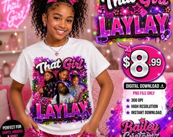 That Girl PNG | Graphic Tee Design | Music Birthday Shirt | Sublimation Design | Digital Download