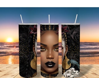 Melanin Tumbler Wrap