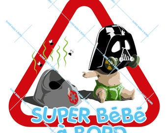 Bebe Dark Vador Etsy