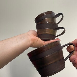 mug set/ceramics cups/handmade mugs/coffee cups/tea cups/modern cups/ image 4