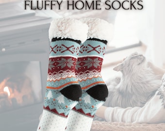 fleece trainer socks