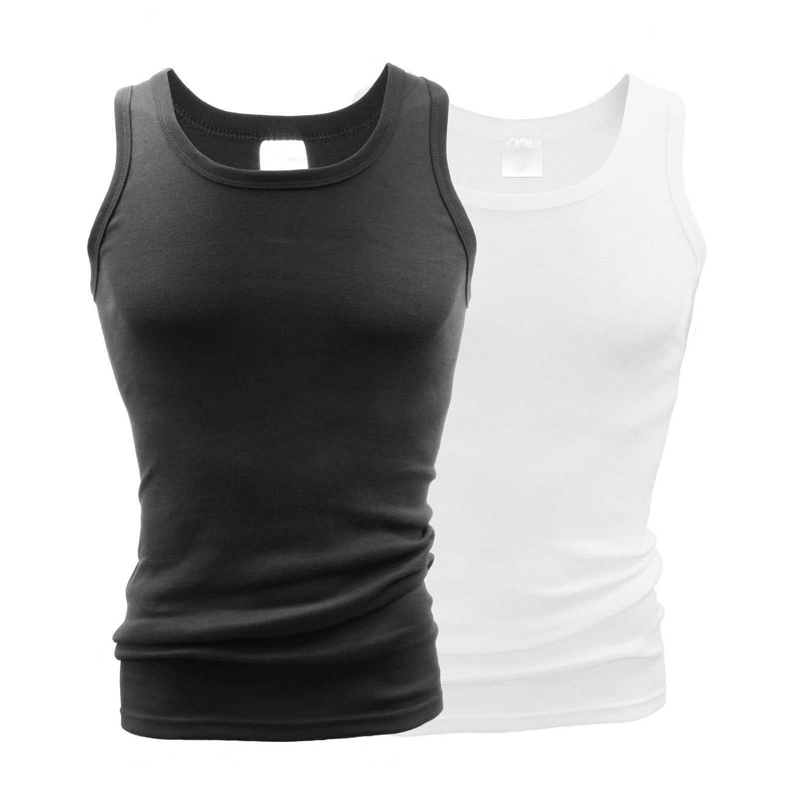 2 Pack Men's Vest Tank Top Ultimate Soft Combed Cotton Etsy