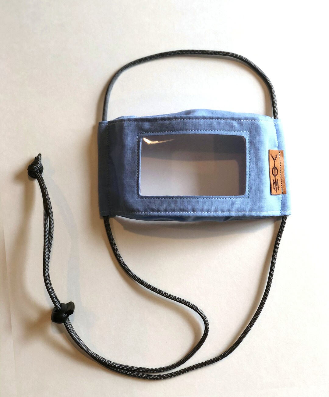 Lip Reading Face Mask, Clear Window Mask, SLP Face Mask, ASL Face Mask, DHH Face Mask, Vinyl